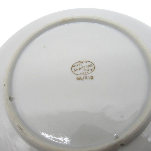 SHAFFORD Bird Plates 3D Set Of 2 Green Wall Art Japan Vintage 8" - Picture 10 of 12